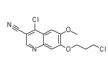 CAS：214470-68-5  4-氯-7-(3-氯丙氧基)-3-氰基-6-甲氧基喹啉