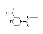 CAS：128019-59-0  4-Boc-哌嗪-2-羧酸