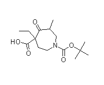 CAS：884487-29-0, 1-tert-butyl 4-ethyl 6-methyl-5-o