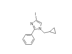 CAS:1092533-43-1，1-(cyclopropylmethyl)-4-iodo-2-phenyl-1H-imidazole