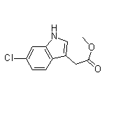 CAS:53859-25-9  Methyl 2-(6-chloro-1H-indol-3-yl)acetate