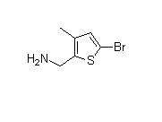 CAS:1784882-27-4  (5-bromo-3-methylthiophen-2-yl)methanamine