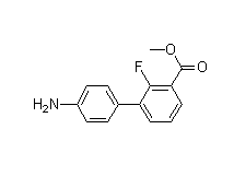 CAS:1389287-35-7  4'-Amino-2-fluoro-[1,1'-biphenyl]-3-carboxylic acid methyl ester