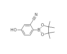 CAS:1029439-74-4  5-hydroxy-2-(4,4,5,5-tetramethyl-1,3,2-dioxaborolan-2-yl)benzonitrile