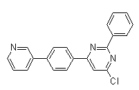 CAS: N/A 4-chloro-2-phenyl-6-(4-(pyridin-3-yl)phenyl)pyrimidine